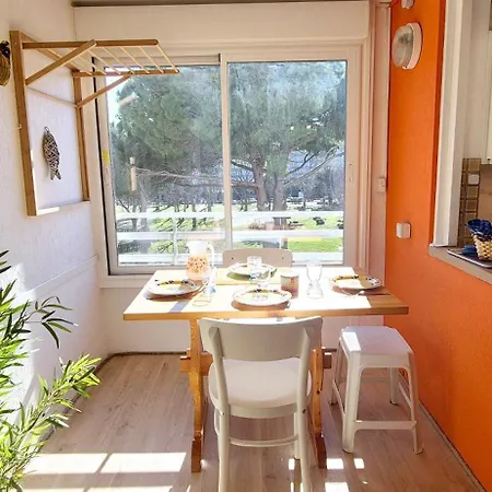 4 Pers, Cosy ,3mn Mer, Parking
